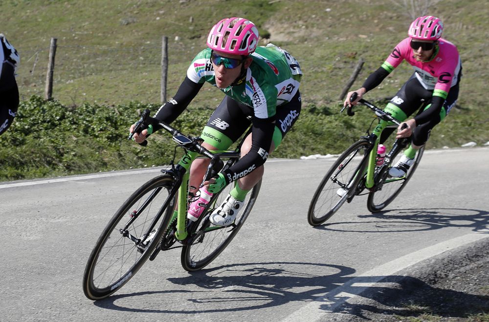EF Education First - Drapac's Lawson Craddock and Logan Owen
