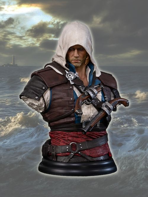Edward Kenway PVC 1/4 scale bust