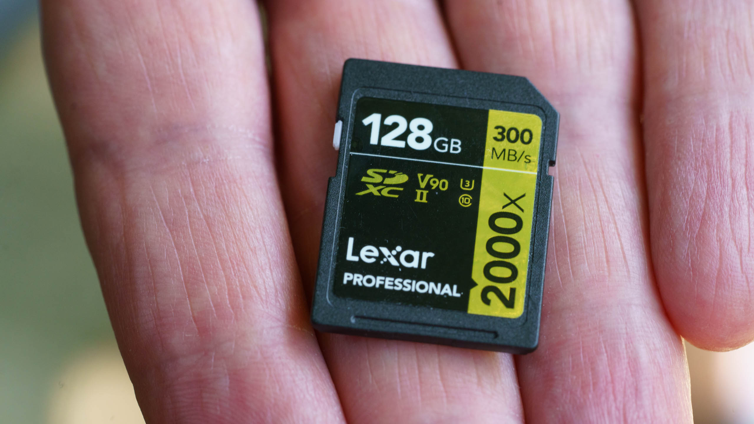 Best memory card: Lexar Professional 2000x SDHC/SDXC UHS-II