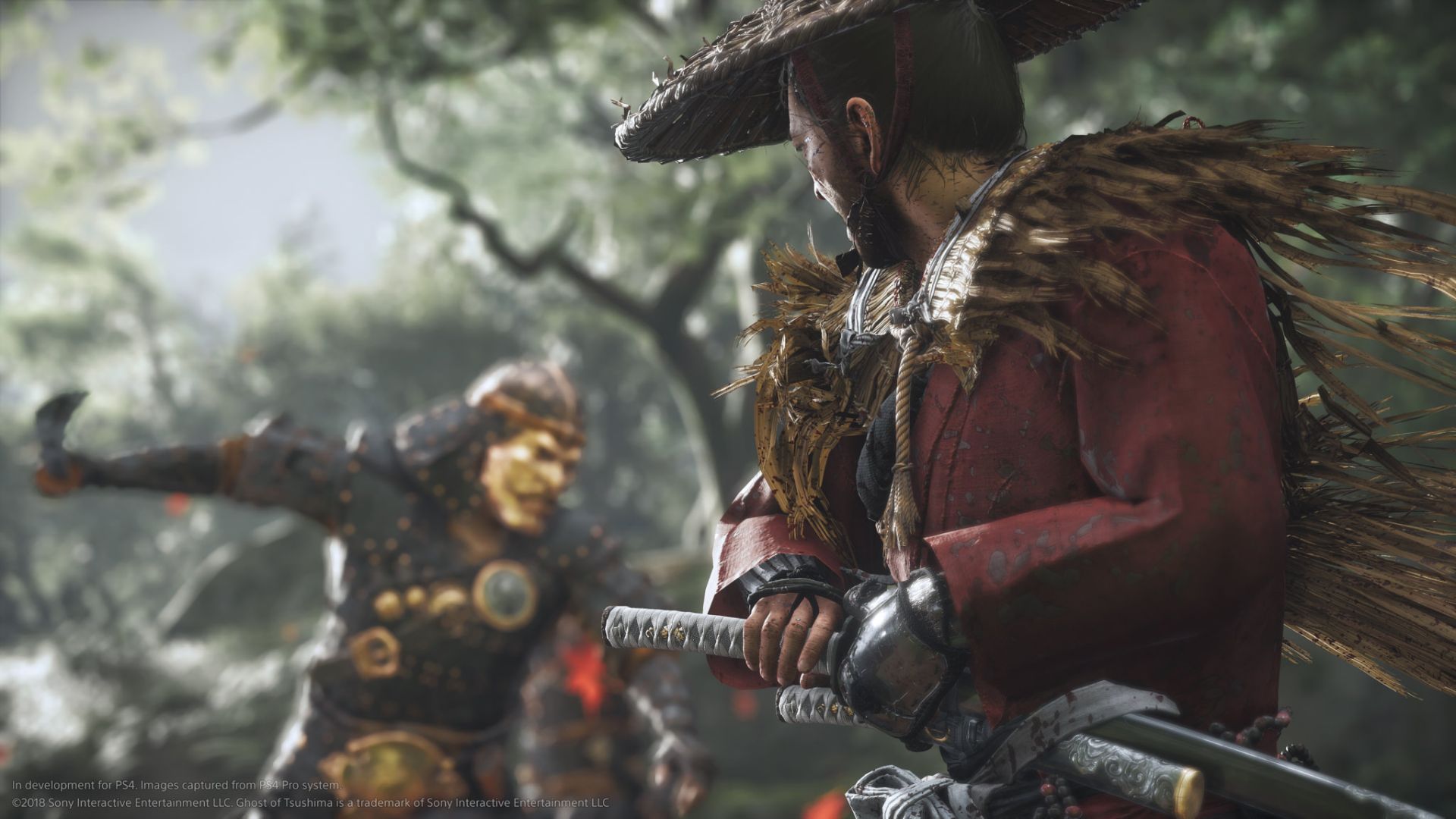 ghost of tsushima ps4 release