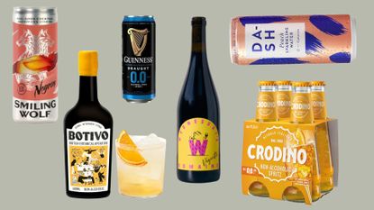 A selection of alternatives to alcohol