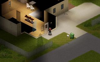 project zomboid attacking a door