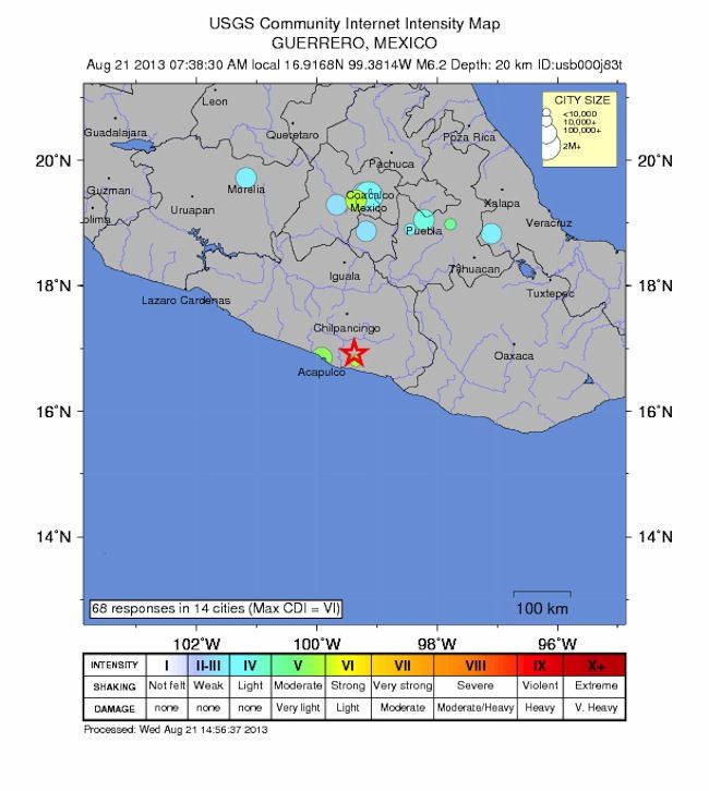 Acapulco earthquake