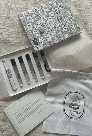 Review of Diptyque Discovery Set of travel-friendly perfumes