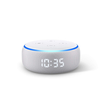 Amazon Echo Dot With Clock (3rd Gen): $59.99