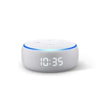 Amazon Echo Dot With Clock (3rd Gen): $59.99 $44.99 at Amazon