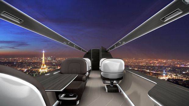 The IXION windowless jet