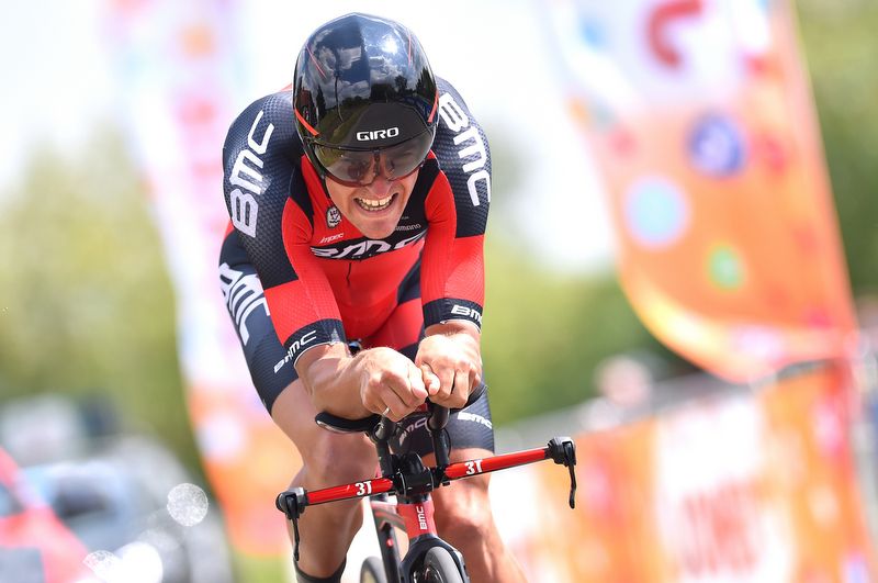 Greg Van Avermaet (BMC) riding to sixth place