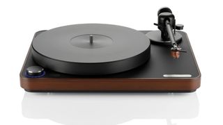 Clearaudio Concept Signature turntable in dark wood