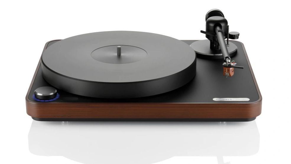 Clearaudio Concept Signature turntable in dark wood