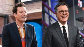 Jimmy Fallon on One Brand with Jimmy Fallon and Stephen Colbert on The Late Show