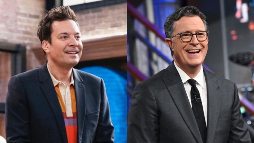 Jimmy Fallon on One Brand with Jimmy Fallon and Stephen Colbert on The Late Show