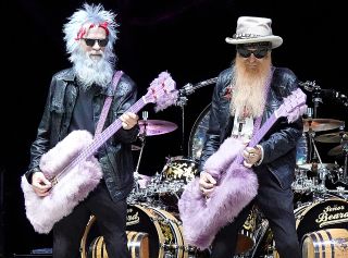 Elwood Francis and Billy Gibbons of ZZ Top