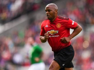 Quinton Fortune of Manchester United Legends (Photo by AMA/Corbis via Getty Images)