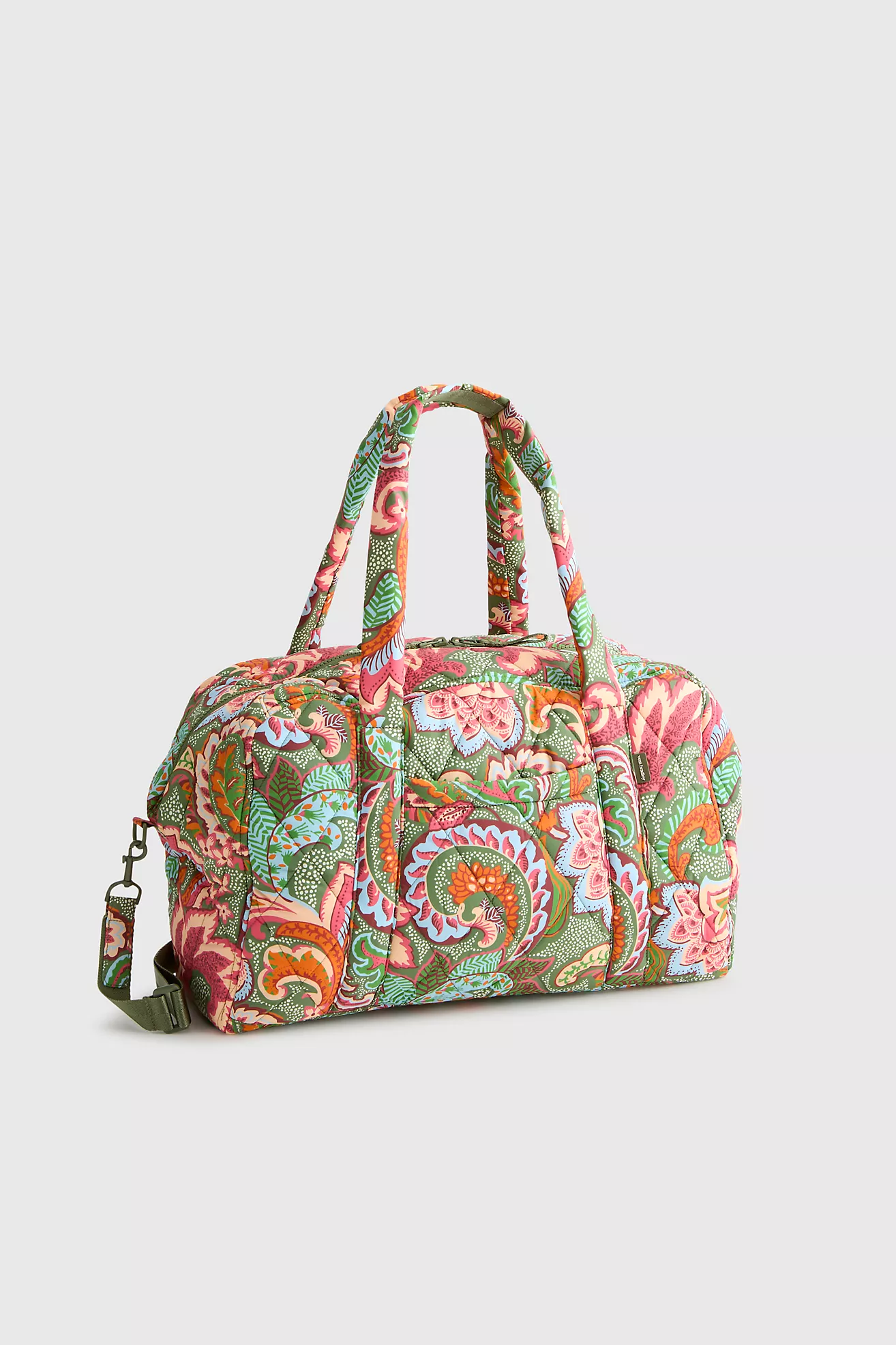 Vera Bradley Quilted Nylon Miramar Weekender Bag