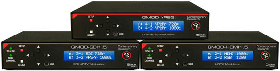 Contemporary Research QMOD-HD Modulator-IPTV Encoders