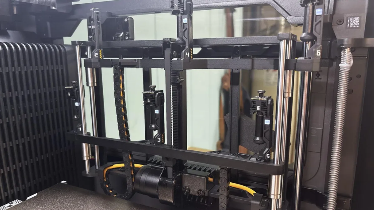 Sorry American 3D printing fans - Bambu Lab has a mighty new seven-nozzle printer, but you won't be able to get it anytime soon