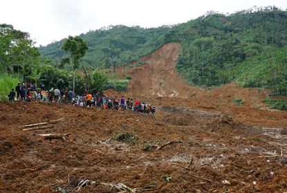 Indonesian mudslide kills at least 17 people, leaves dozens more missing