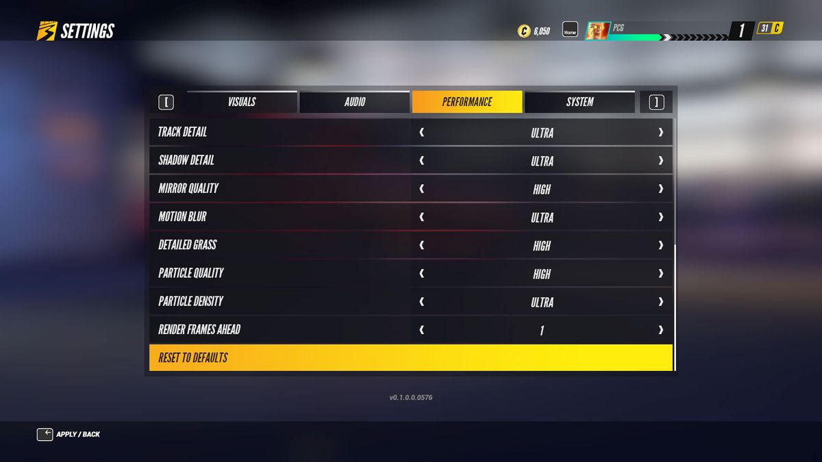 Project CARS 3 Settings
