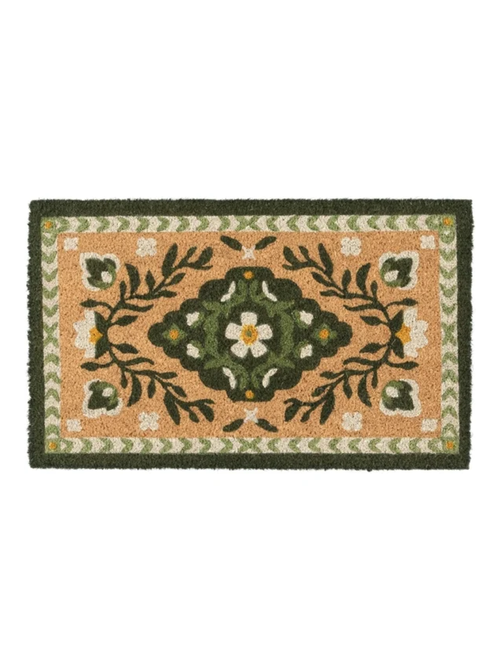 Green Persian Outdoor Doormat