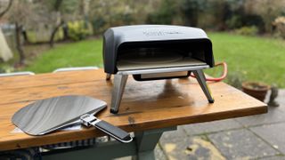 Jamie Oliver by Tefal Pizza Oven on table