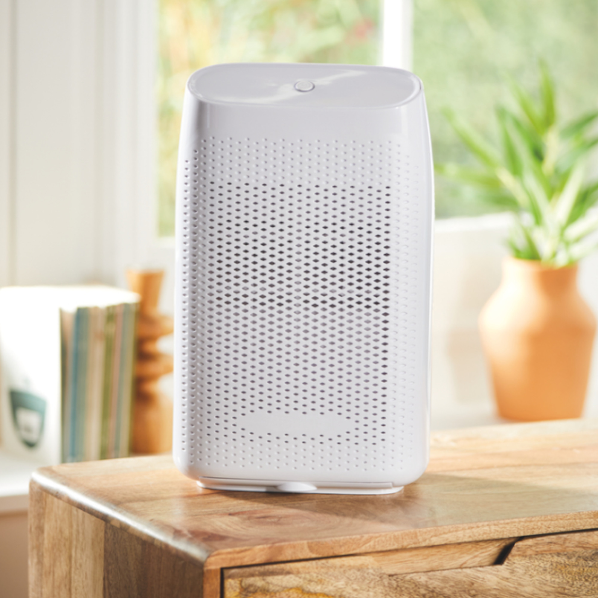 aldi dehumidifier on a table