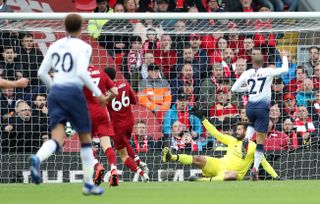 Lucas Moura, scorer of Tottenham's goal, was his side's best player