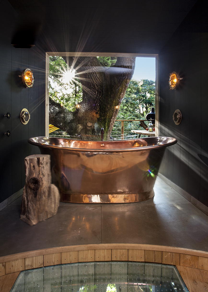 The Woodsman's Treehouse at Mallinson's Woodland Retreat