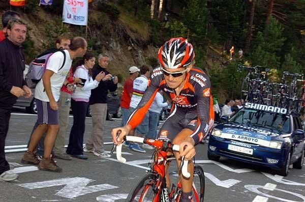 David Arroyo has been one of Caisse d'Epargne's weapons during the Vuelta