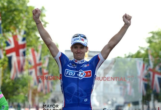 Winner Arnaud Demare (FDJ.fr)