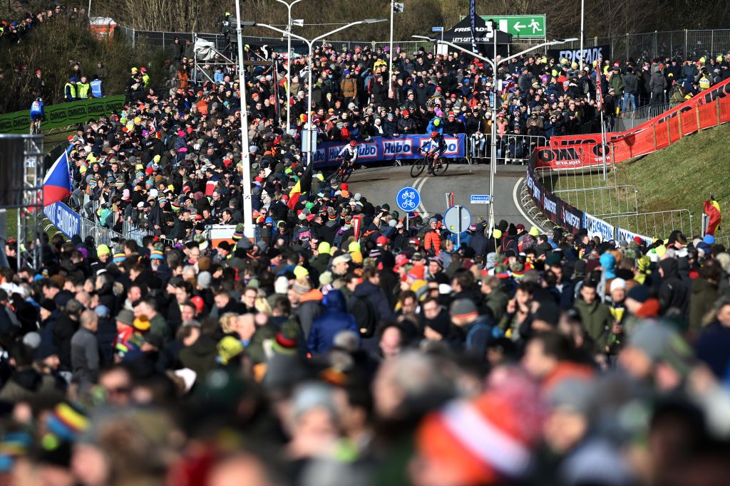 There were huge crowds in Hoogerheide for the World Championships