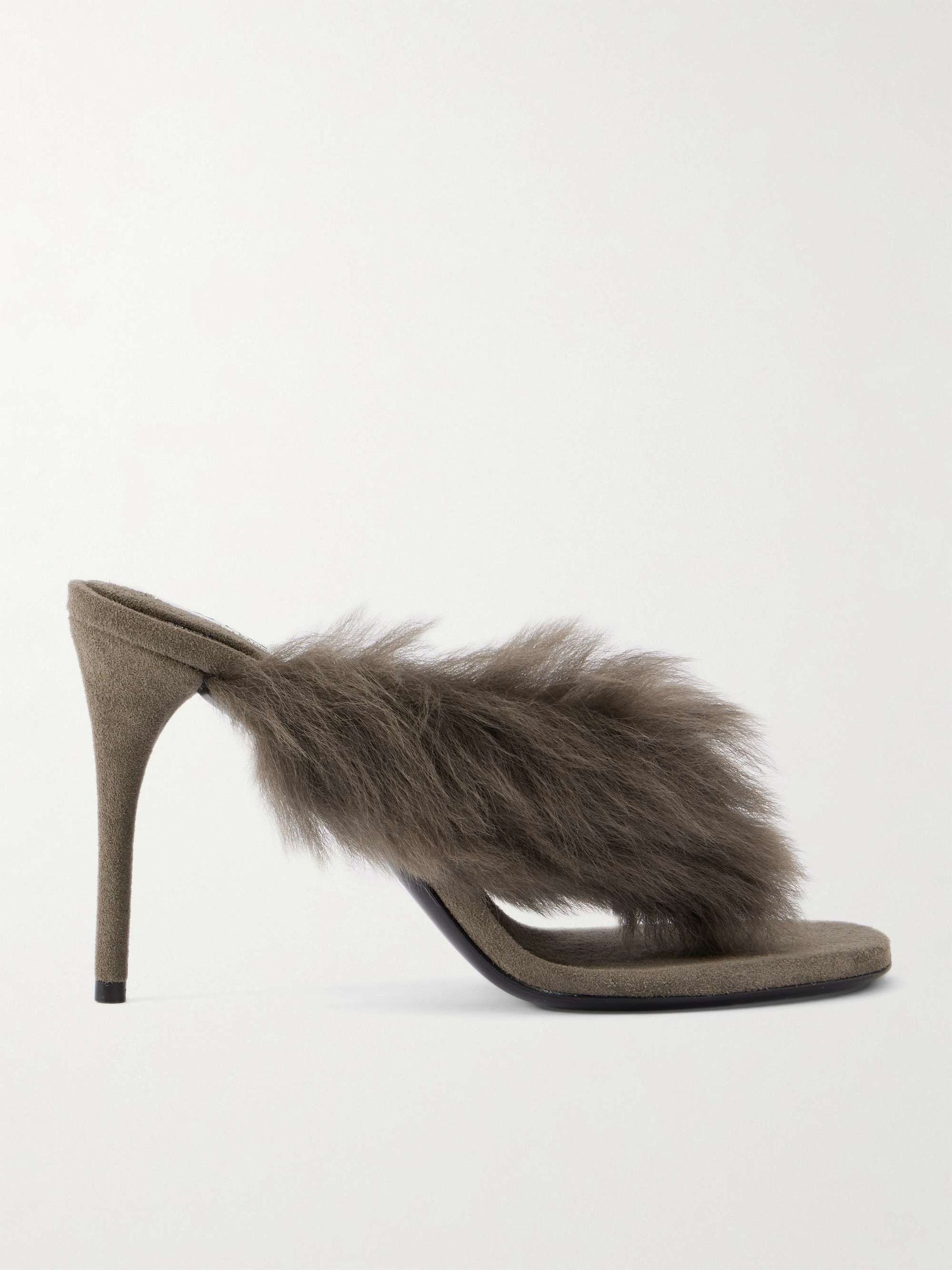 Shearling Mules