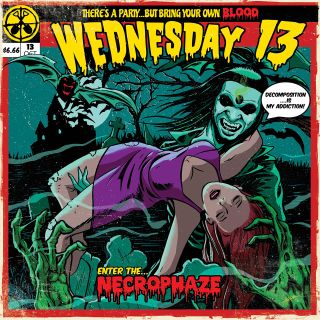 The Necrophaze LP artwork