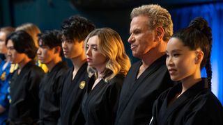 Cobra Kai bad guys in black