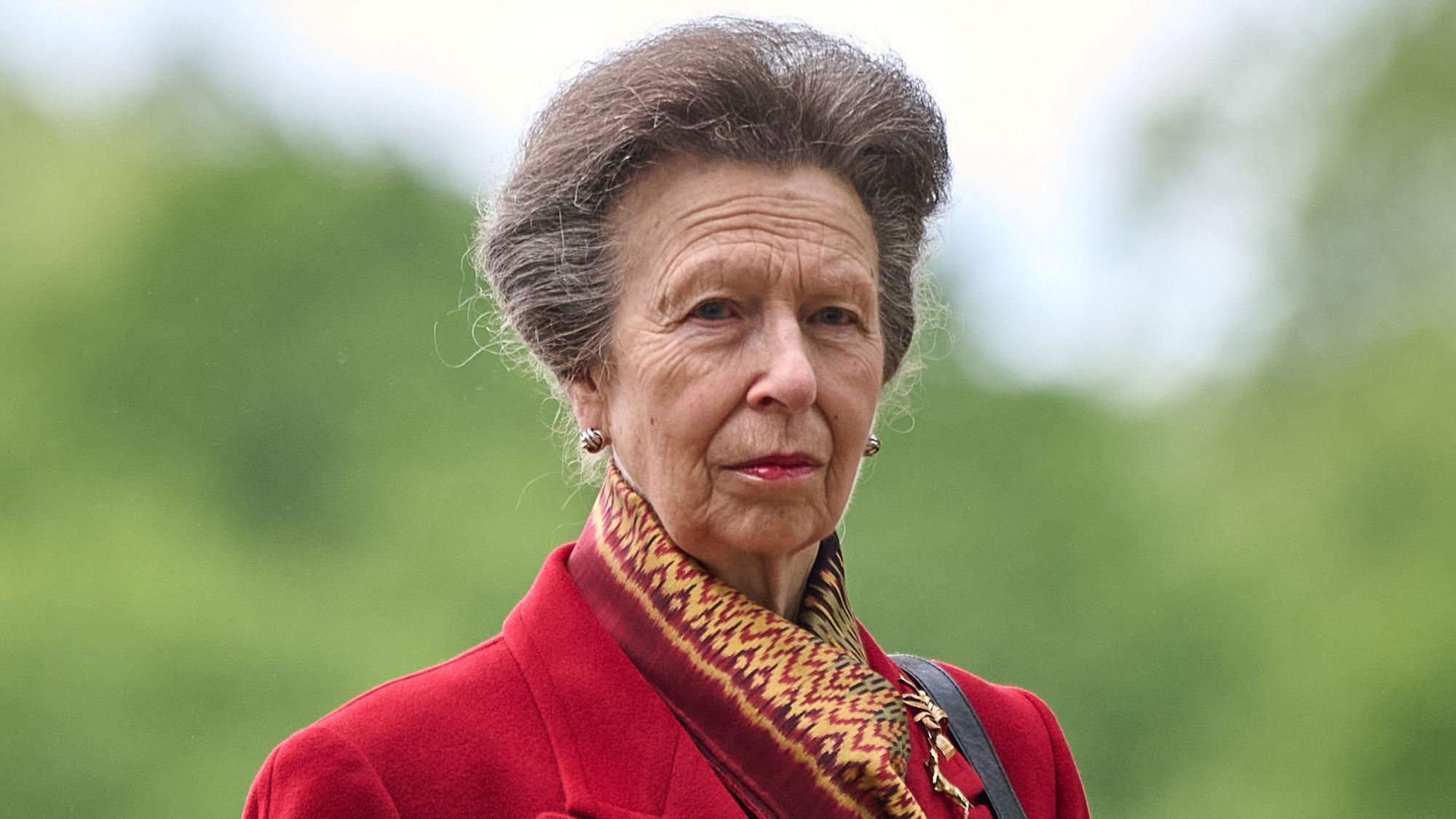 Princess Anne, Princess Royal during the 41 Gun Royal Salute to mark third anniversary King Charles III's Coronation at Hyde Park on May 06, 2026
