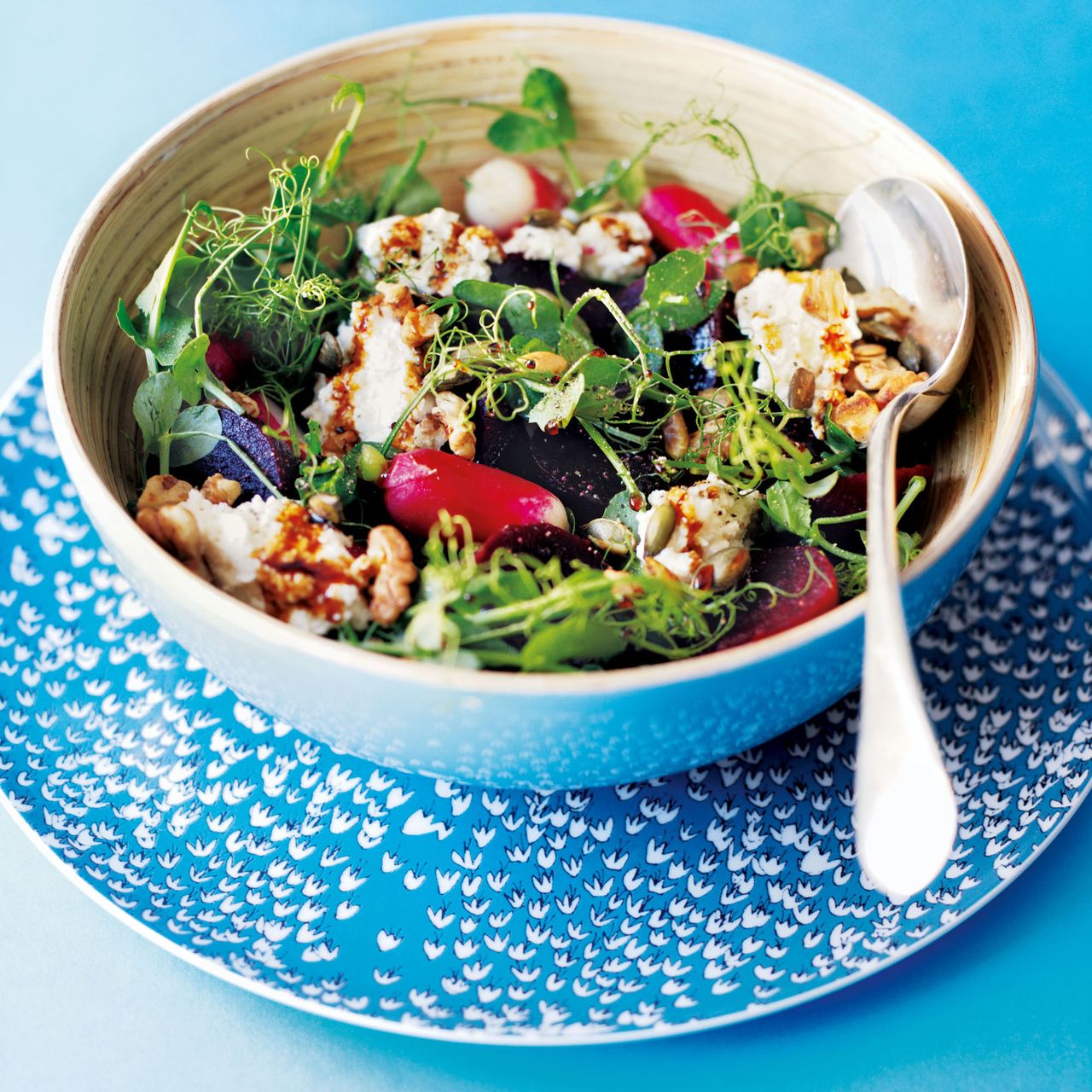 Beetroot and Ricotta Salad with Pomegranate Molasses-recipe ideas-new recipes-woman and home