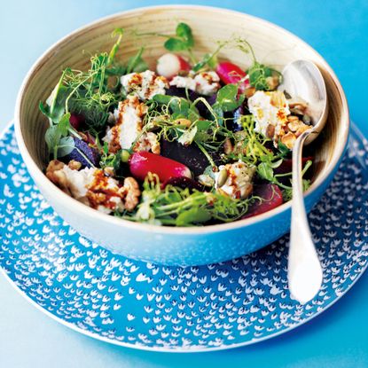 Beetroot and Ricotta Salad with Pomegranate Molasses-recipe ideas-new recipes-woman and home