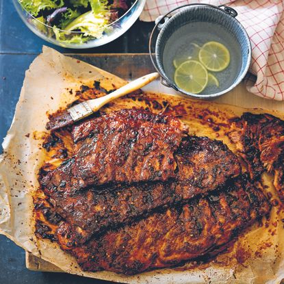 Sweet and sticky pork ribs