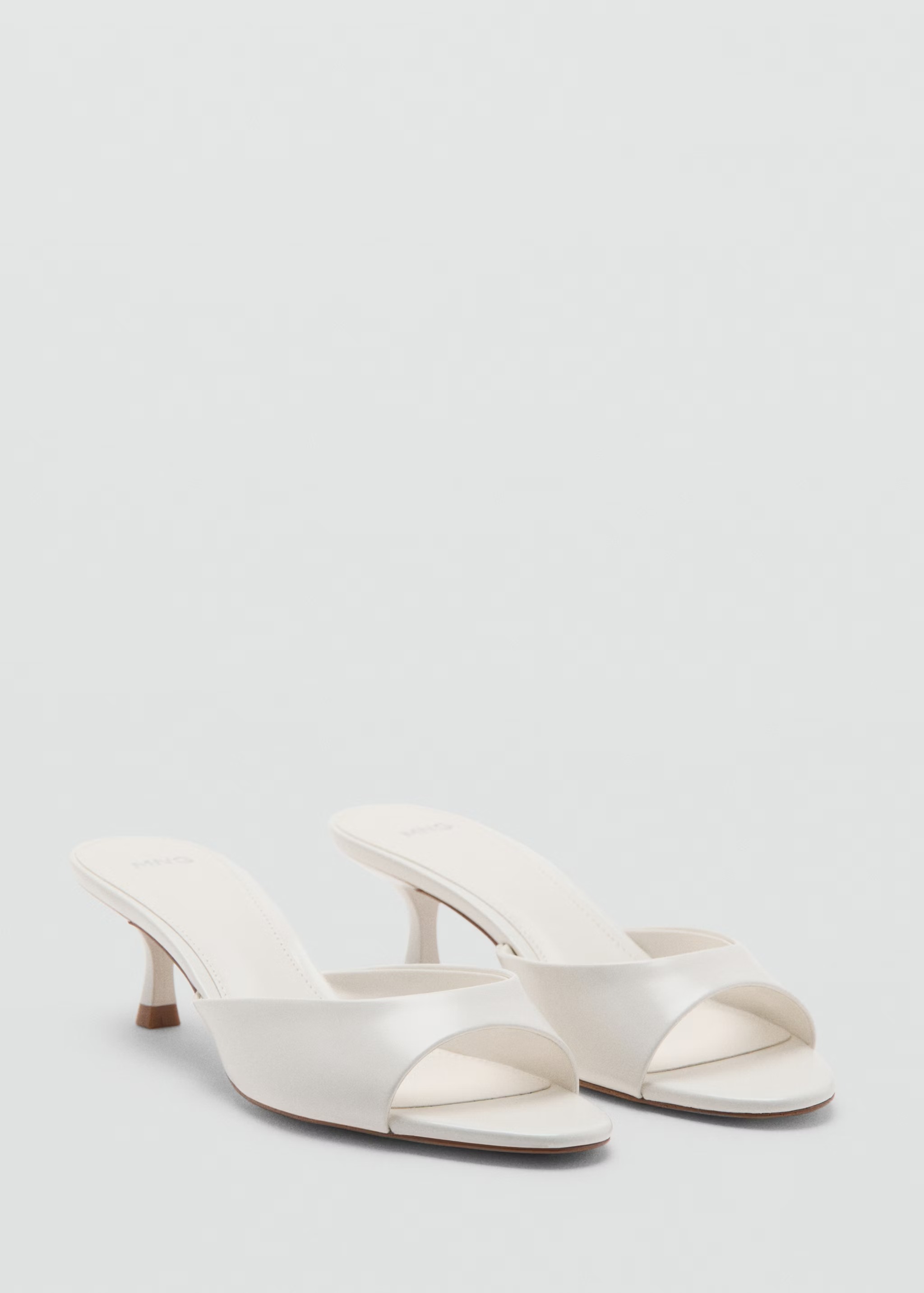 Kitten-Heel Sandals With Strap - Women | Mango United Kingdom