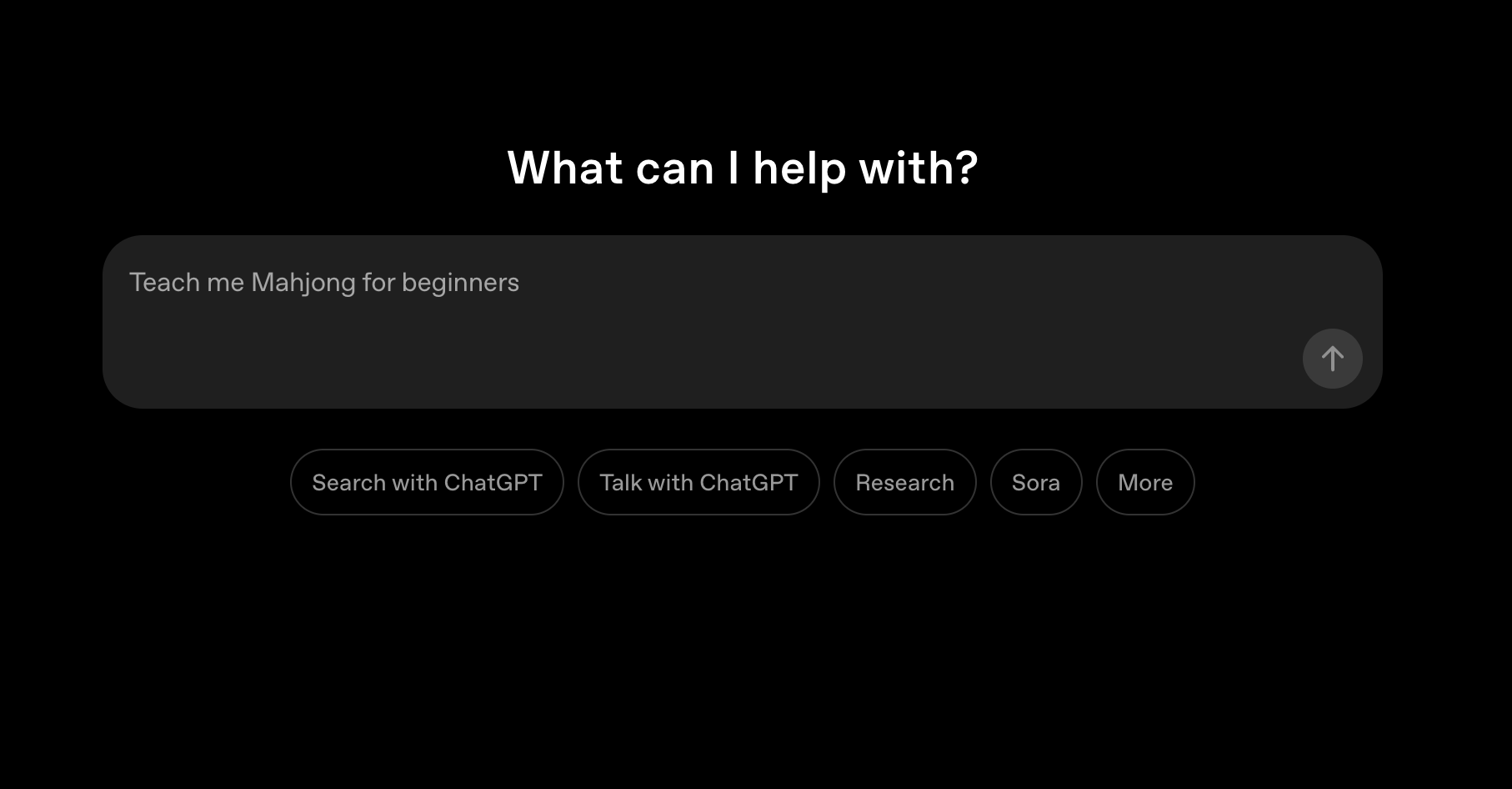 AI large language model
