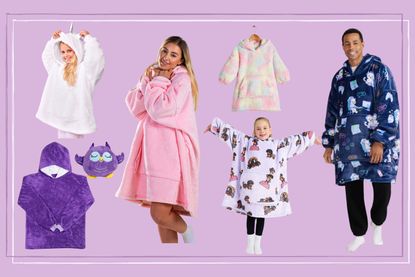 Best wearable blankets 2023 — including unicorn wearable blankets, super soft pink options and dog-printed ones