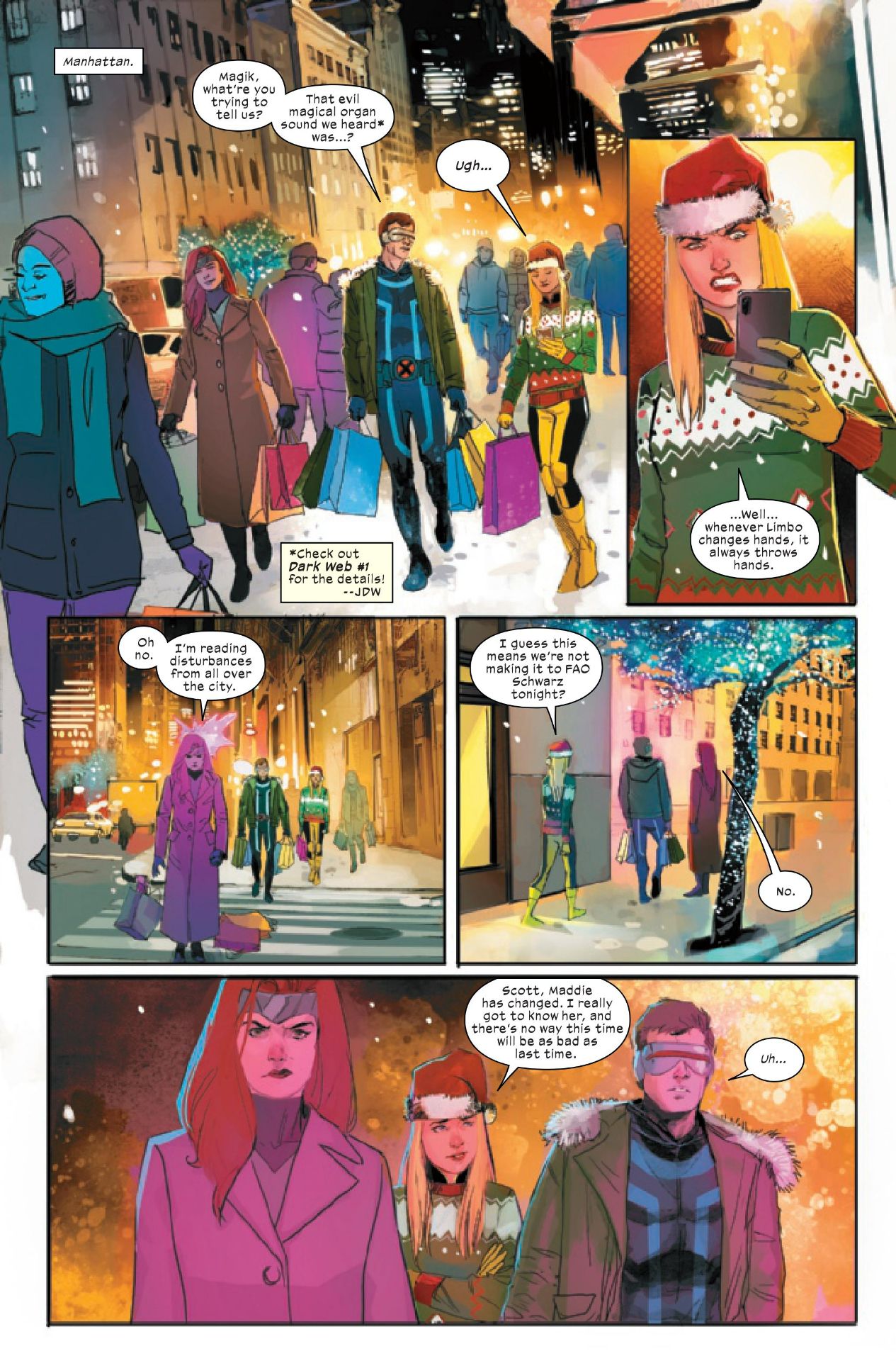 Dark Web: X-Men #1