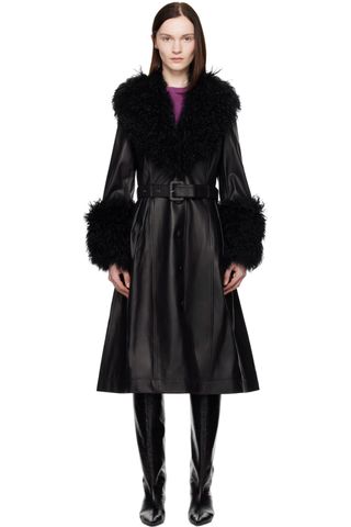 Saks Potts Foxy Shearling Coat