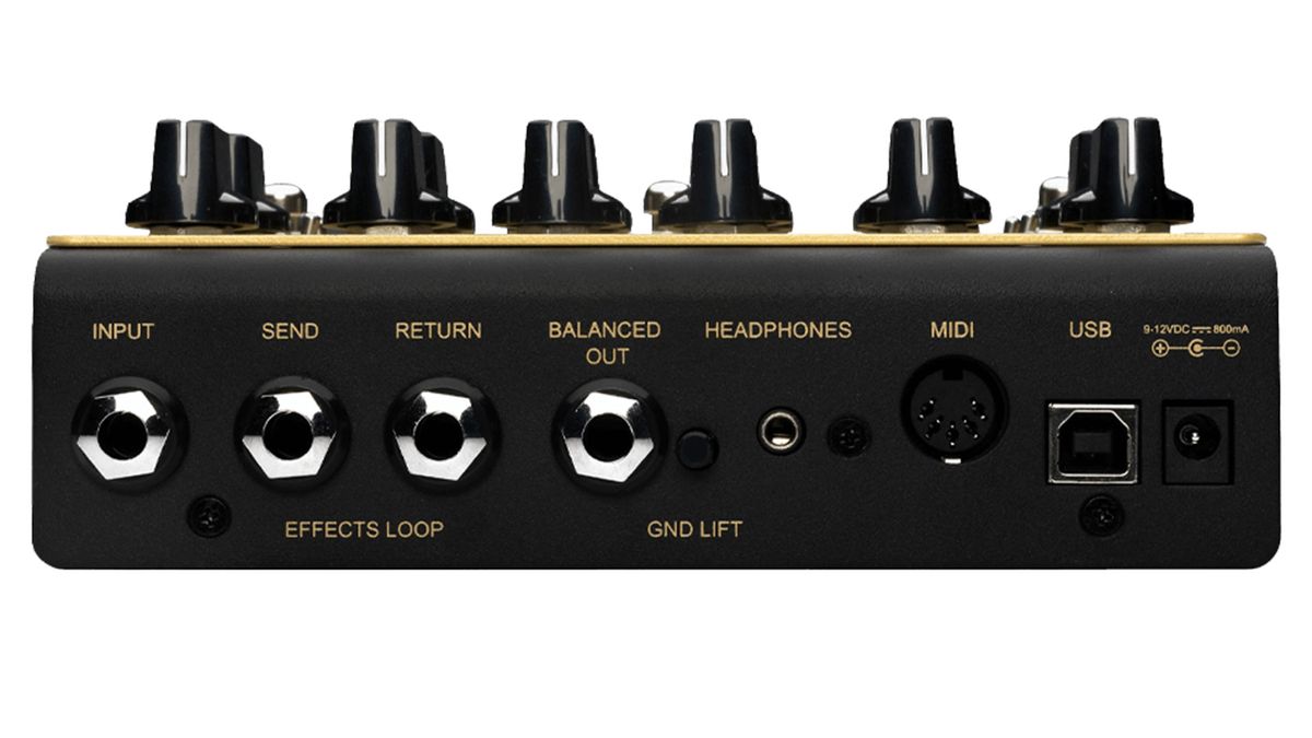 Friedman IR-X pedal amp I/O