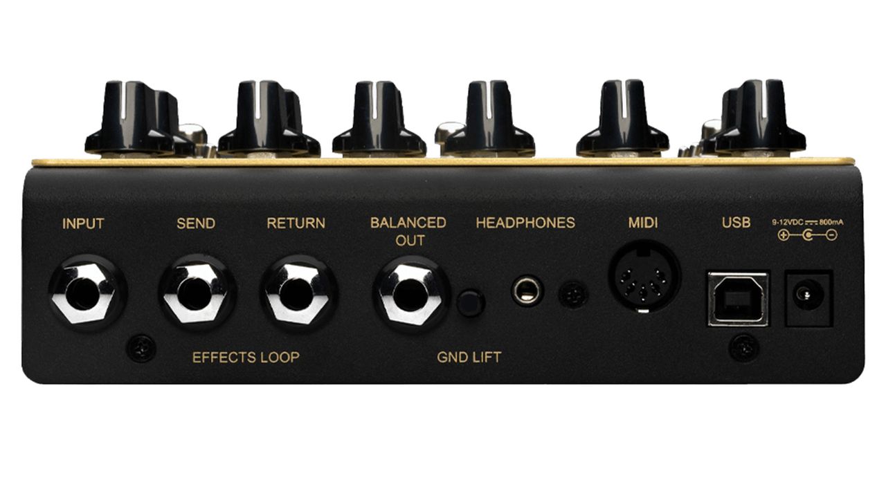 Friedman IR-X pedal amp I/O