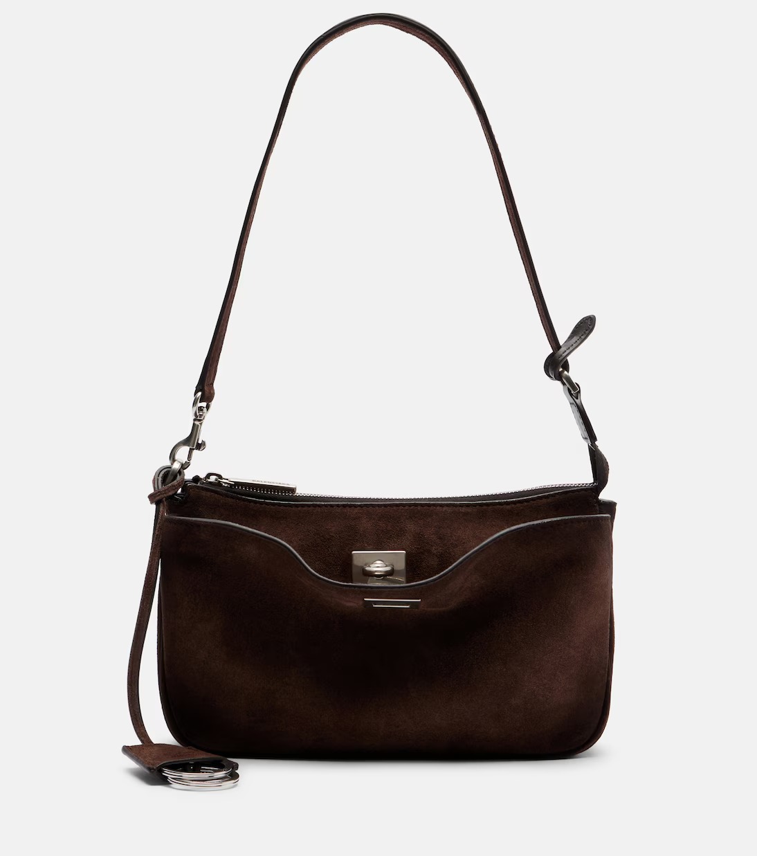 Balenciaga, Rodeo Suede Shoulder Bag