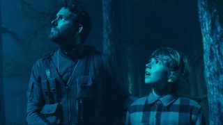 Ryan Reynolds and Walker Scobell in Netflix's The Adam Project