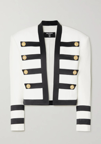 Net-A-Porter, BALMAIN crepe blazer: $̶4̶,̶0̶9̶5̶ &nbsp;$2,457 (40% off)