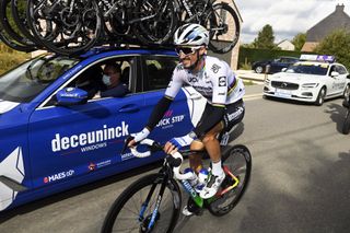 Road race world champion Julian Alaphilippe (Deceuninck-QuickStep)