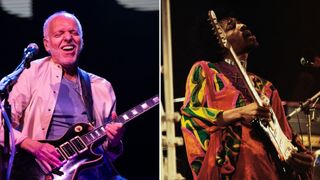 Peter Frampton and Jimi Hendrix